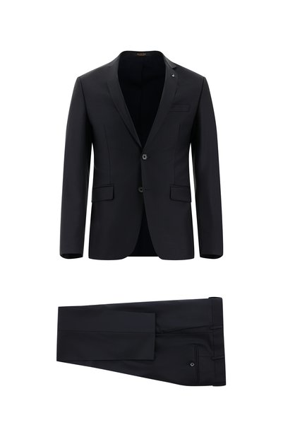 Abdullah Kiğılı 7 Drop Super Slim Fit Eksra Dar Kesim Yünlü Takım Elbise