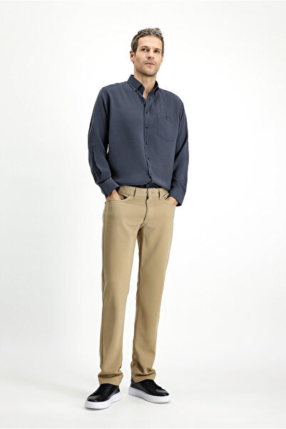 Kiğılı Slim Fit Slim Fit Canvas / Chino Trousers
