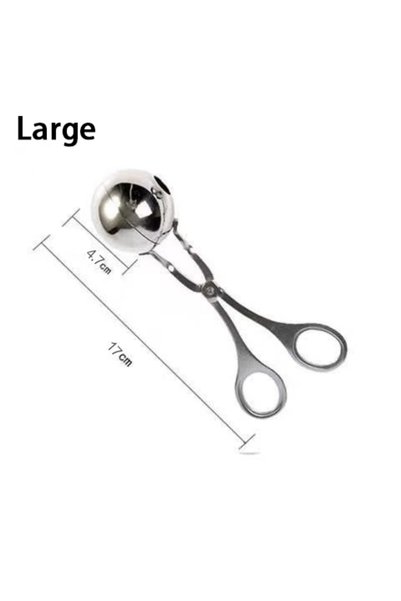 Choice3 Large Meat Ball Maker Tool Stainless Steel Clip Round Rice Ball Shape...