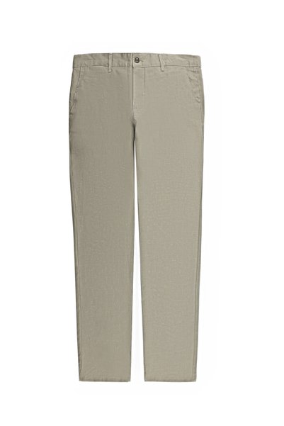Abdullah Kiğılı Regular Fit Standard Cut Linen Trousers