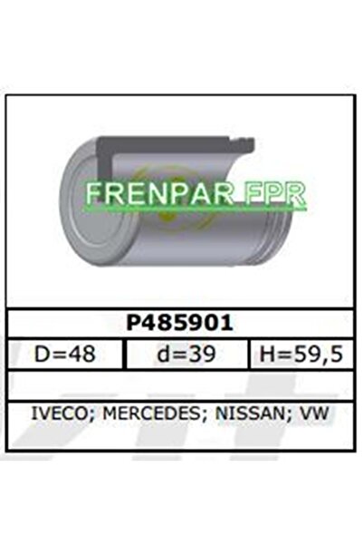 FPR Fren Kaliper Pistonu Ön Iveco, Mercedes, Vw Crafter