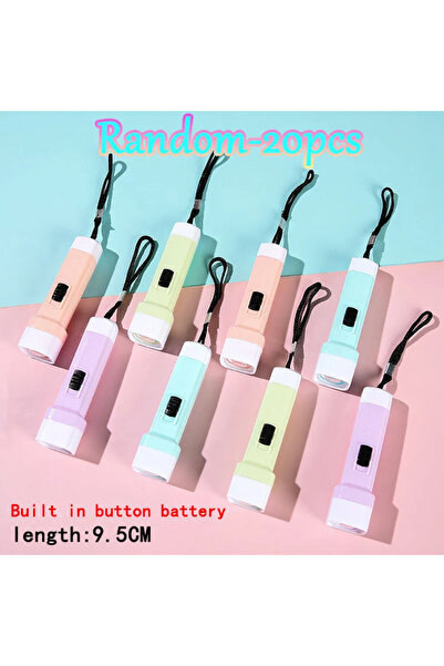 Choice4 Random 20PCS 5-100 Pcs Mini LED Flashlights Toy for Kids Birthday Par...