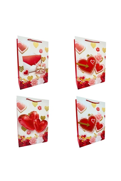 AFO Set 12 Pungi Cadou Letter Mixt 30x43x10