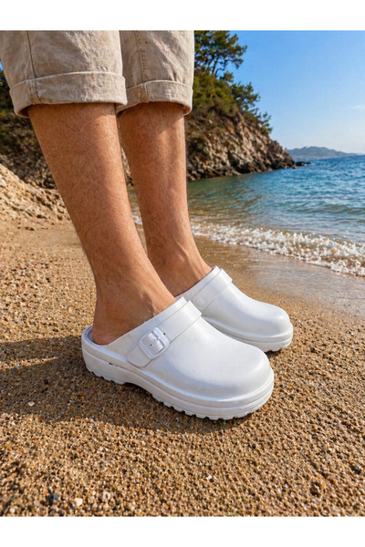 AkınalBella Ανδρική ανατομική σόλα, ελαφριά παντόφλα Eva για μάγειρες, γιατρο...