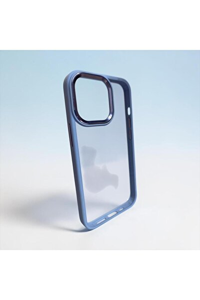 İPHONE 13 PRO ŞEFFAF YANLARI RENKLİ SİLİKON KILIF