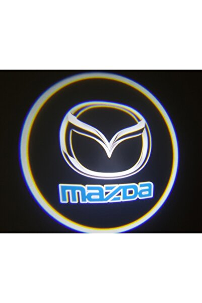 ErciyasOTO Mazda Araçlar Için Pilli Yapıştırmalı Kapı Altı LED Logo