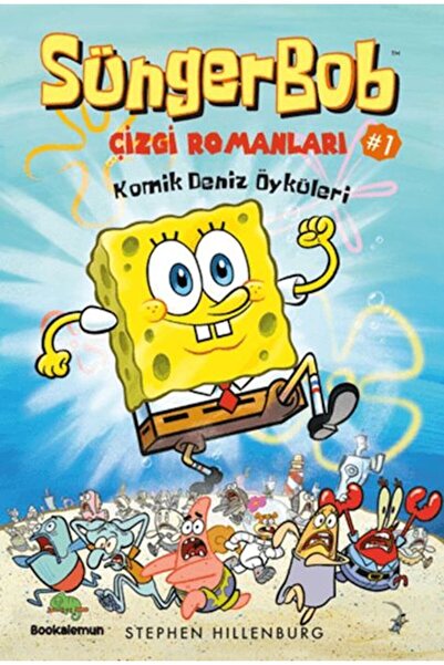 Timaş Yayınları Süngerbob Çizgi Romanları 1 - Komik Deniz Öyküleri