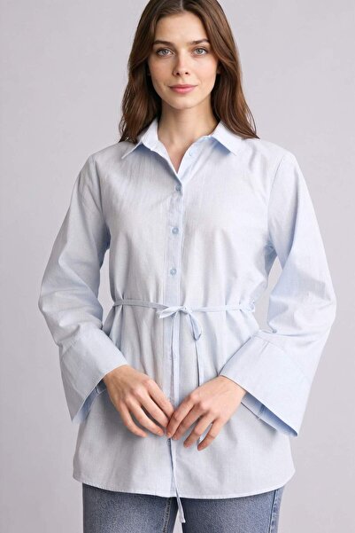 DeFacto Κανονική εφαρμογή, βαμβακερό μακρυμάνικο τουνίκ με φραμπαλάδες H1868A...