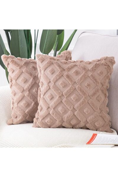 Dotail MADIZZ Σετ Διακοσμητικών Μαξιλαροθηκών (2 τεμάχια), 60 x 60 εκ., απαλό...