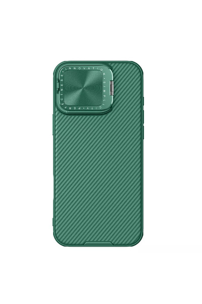 OEM Husa pentru iPhone 16 Pro Max, Nillkin, Protectie, verde