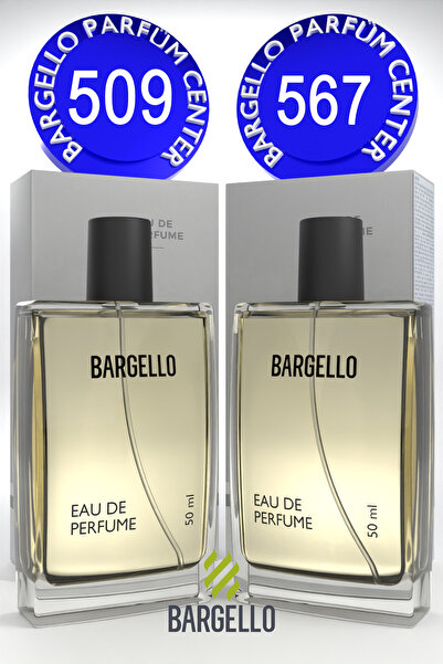 Bargello 509 Erkek Parfüm Fresh 50 ML EDP + 567 Erkek Parfüm Fresh 50 ML EDP