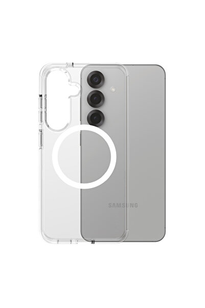 Stef's Cat Husa pentru Samsung Galaxy S25, Stef's Cat, PanzerGlass®, transpar...