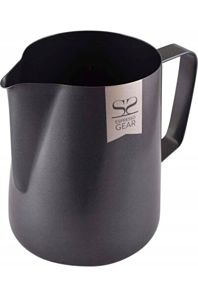 Espresso Gear Carafa Neagră - Cană de lapte 0,35l