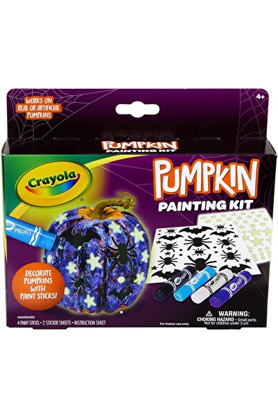 Crayola طقم تزيين اليقطين مع أقلام طلاء جالاكسي