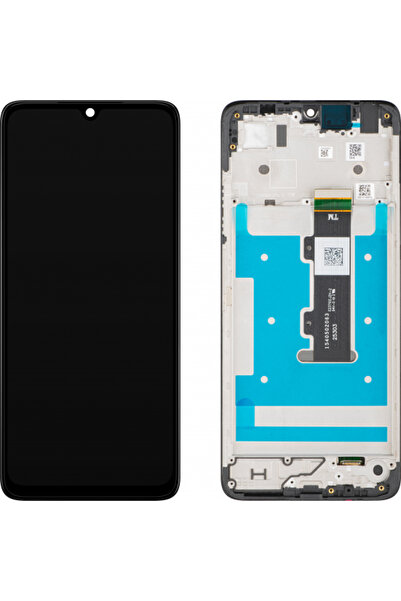 Motorola Display cu touchscreen Moto G06 Power, cu ramă, negru, Service Pack ...