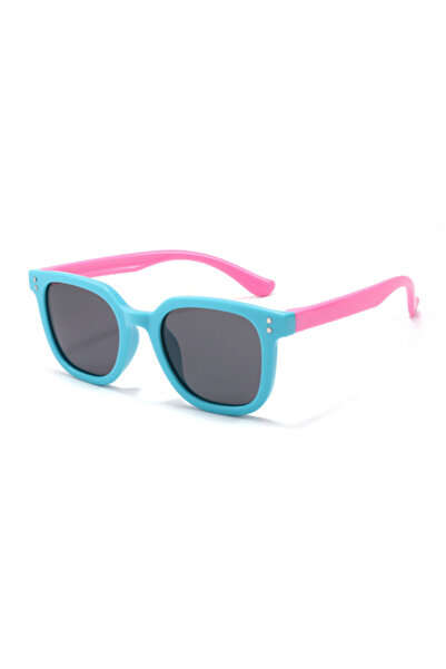 Techsuit Ochelari De Soare Copii 8351-C27, Polarizati, Albastri Roz