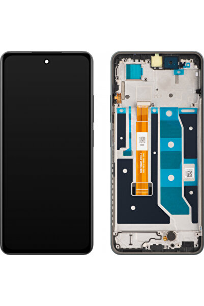 realme Οθόνη αφής C67 4G, με πλαίσιο, Μαύρο (Black Rock), Service Pack 621029...