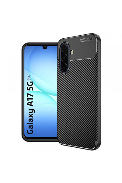 Techsuit Husă pentru Samsung Galaxy A17 5G, Techsuit, Fibră de carbon, Neagră