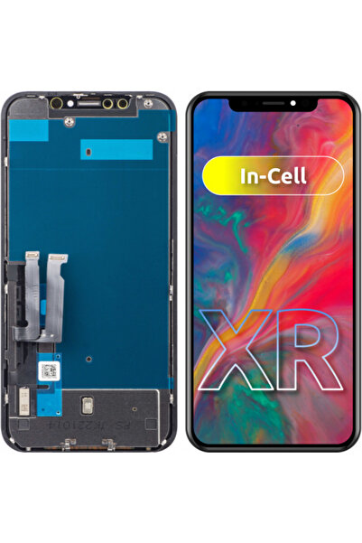 JK Display cu Touchscreen pentru Apple iPhone XR, cu Rama, Versiune LCD In-Ce...
