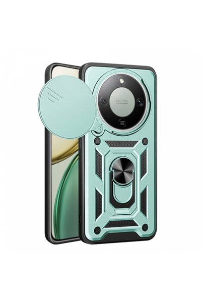 Techsuit Case for Honor Magic8 Lite, Techsuit, CamShield, Green