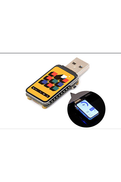 zerzembe ESP32-S3 1.47 inç Ekranlı Geliştirme Kartı, Çift Çekirdekli İşlemci,...