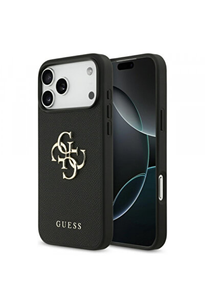 Stef's Cat Θήκη για Apple iPhone 17 Pro Max, Guess, 4G με ανάγλυφη υφή και με...