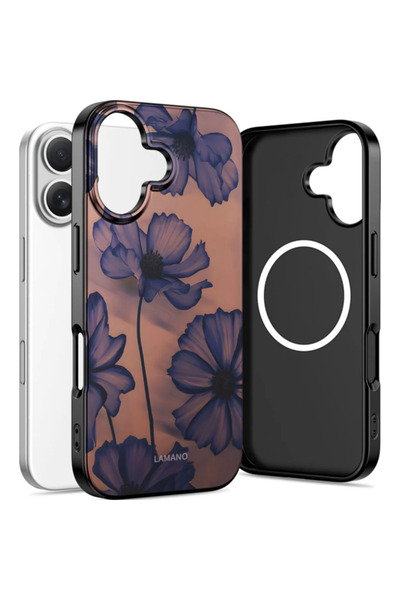 Stef's Cat Θήκη MagSafe για Apple iPhone 16, Γάτα της Στέφ, Βελούδινη Νύχτα Λ...