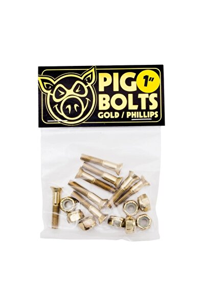 Pig Χρυσοανοδιωμένα μπουλόνια 1 ίντσας Φίλιπς