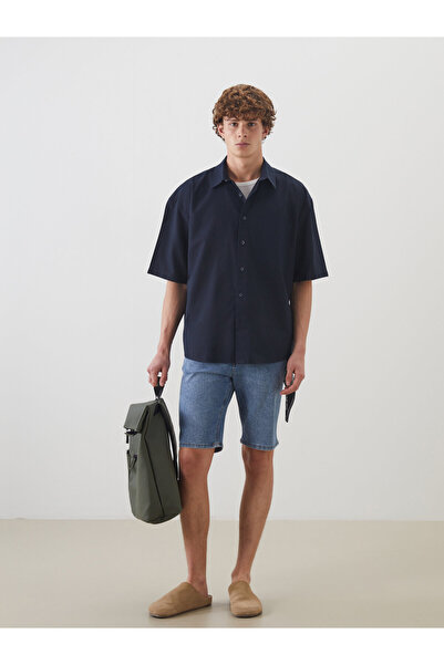 LC Waikiki Slim Fit Men's Denim Shorts