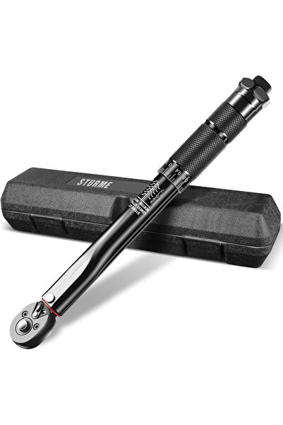 STURME Cheie dinamometrică 5-25 Nm, eroare ± 3%, prindere pătrată de 1/4 ", c...