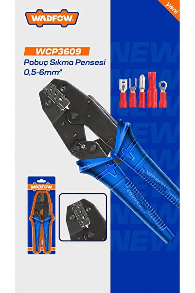 WADFOW İzoleli Pabuç Sıkma Pensesi 0.5-6 mm2 NMS HIRDAVAT Yüksek Kalite