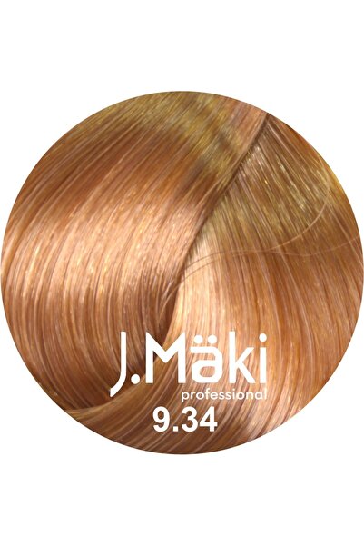 J.Mäki professional J.Maki Professional vopsea de păr 9.34 very light golden ...