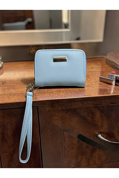 SÜNELA Double Zipper Small Mini Wallet Made of First Quality Artificial Leather