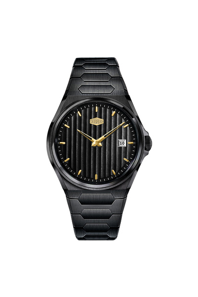 HeroForce Men's Watch Herro Force Steel Black Color