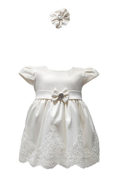 fantasialand Rochie botez alba, 2 piese