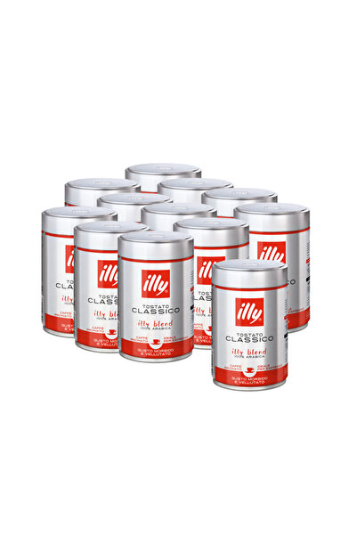 illy Συσκευασία 12 τεμαχίων καφές εσπρέσο αλεσμένος Classico 250γρ.