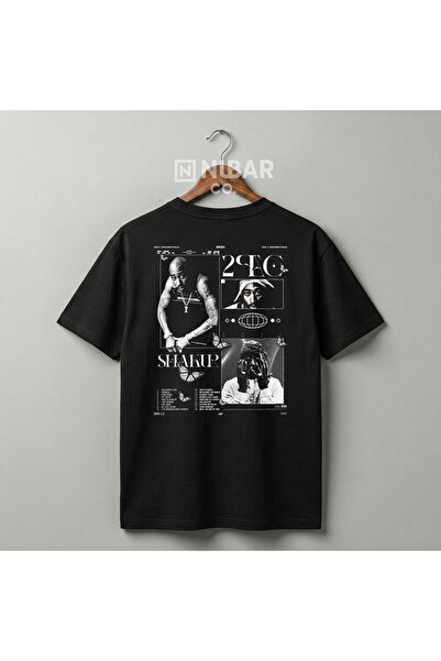 Grafftee Clothing Tupac Design Unisex Premium Cotton T-Shirt