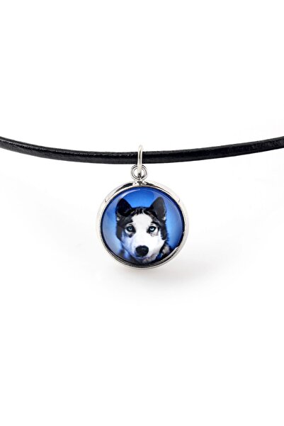 Art - Dog Husky Siberian, Chukcha - pandantiv pentru colier cu fotografia ta,...