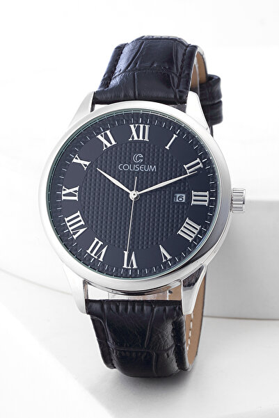 Coliseum CLS112-EKT-03 ERKEK KAYIS TAKVIMLI TEK SAAT
