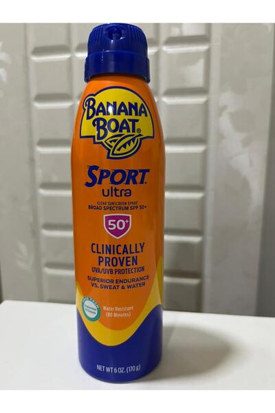 Banana Boat واقي شمس رياضي مستمر وشفاف غير مرئي - عامل حماية 50+ مثبت سريريًا...