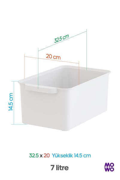 Mowo Home 14 Adet Mix Set Mutfak düzenleyici, Buzdolabı Düzenleyici, Banyo Düzenleyici, Organizer, Saklama Kab
