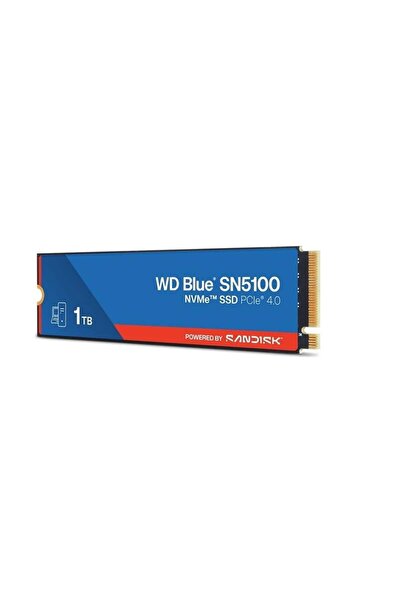 WESTERN DIGITAL Wd 1TB Blue SN5100 Pcı-4.0 7100MB-S 6700MB-S WDS100T5B0E M2 S...