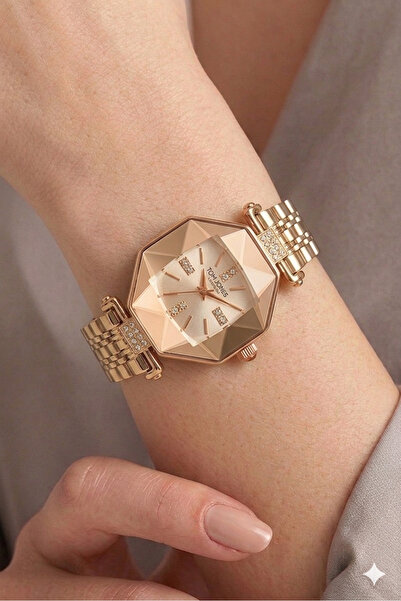 Tom Jones London Special Cut Glass Square Design Metal Cord Steel Case Women ...