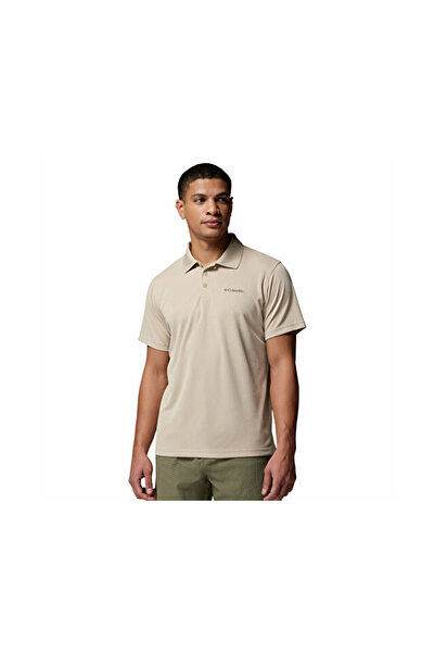 Columbia Utilizer Polo Men's Casual Polo T-Shirt 1772051271 Beige