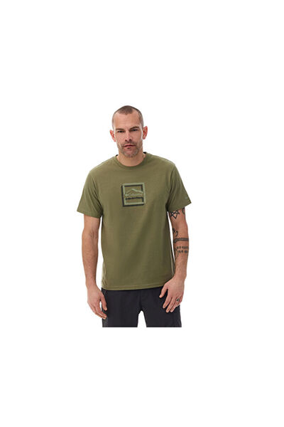 Columbia Tricou casual pentru bărbați M iluminat Brand Ss Tee 9121061397 Verde