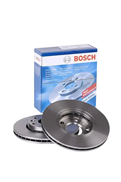 Bosch (2 ADET SATIŞ FİYATIDIR) ÖN FREN DİSK CADDY 3-4-5 GOLF 5-6-7 JETTA 6-7O...