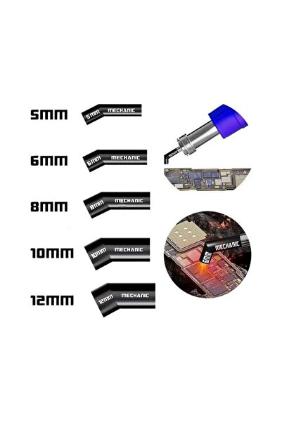 kızılelma teknik Mechanic Yamuk Uçlu Nozzle 5li
