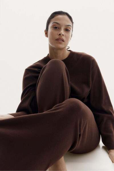 H&M Fine-knit trousers