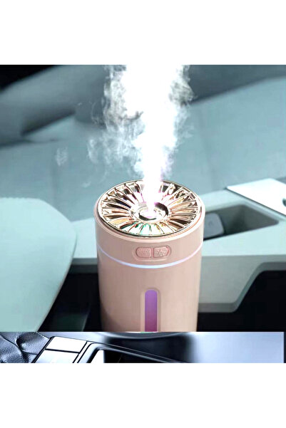 Sensoria Oto Koku Makinesi Araç Ultrasonik Hava Nemlendirici Aroma Difizörü Humidifier Şarjlı Buhardanlık Led Işıklı Şarjlı