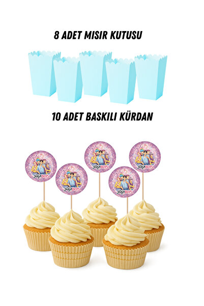 HAPPYLOOPPARTY Saja Boys Huntrix Demon Hunters K Pop Doğum Günü Mısır Kutusu ...